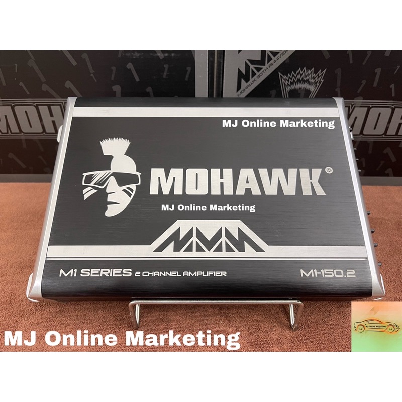 Mohawk Car Audio M1 Series 2 Channel Amplifier *100Original*Perodua,Proton,Honda,Toyota,Nissan