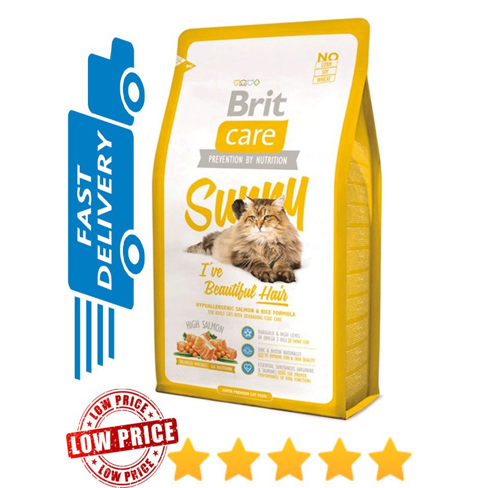 Brit Care Cat Sunny I've Beautiful Hair (7kg) Shopee Malaysia