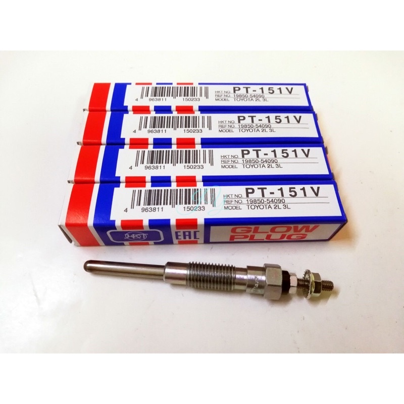 Toyota Hilux LN106 LN113 2L 3L heater plug glow plug HKT Japan 4 pieces