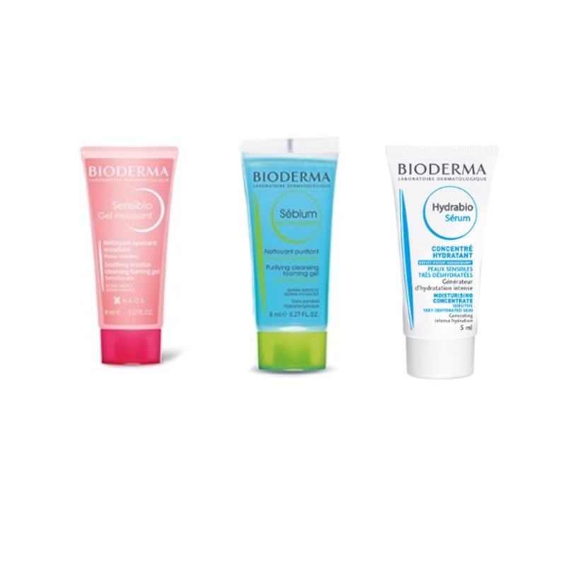 Bioderma Sensibio Soothing Cleansing Foaming Gel Sensitive Skin 8ml