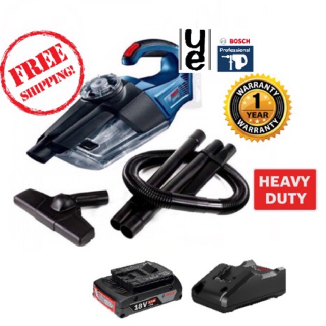 BOSCH GAS 18V1 GAS 18V CORDLESS VACUUM CLEANER Shopee Malaysia