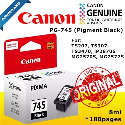 Canon Original Ink Cartridge PG745, PG745s & CL746s Shopee Malaysia
