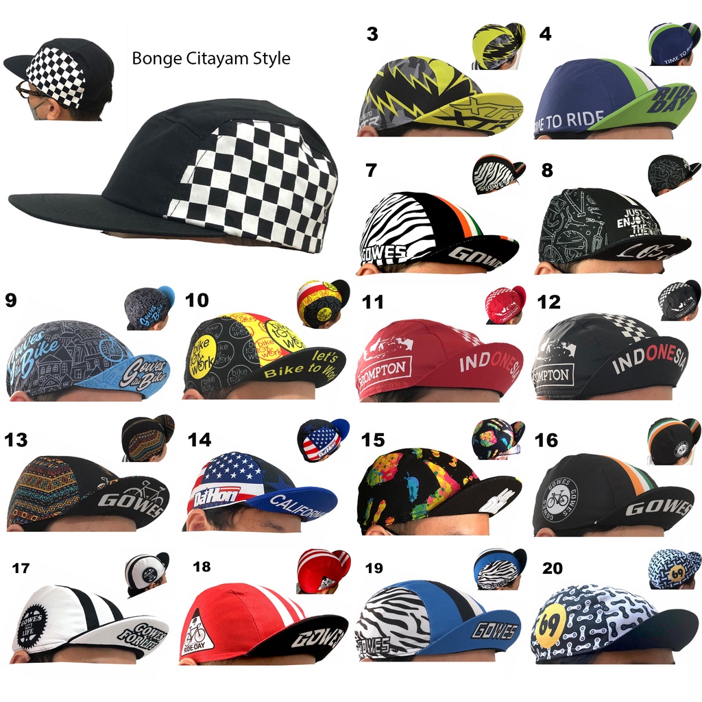 Bicycle Hat/Hat Cap Shopee Malaysia