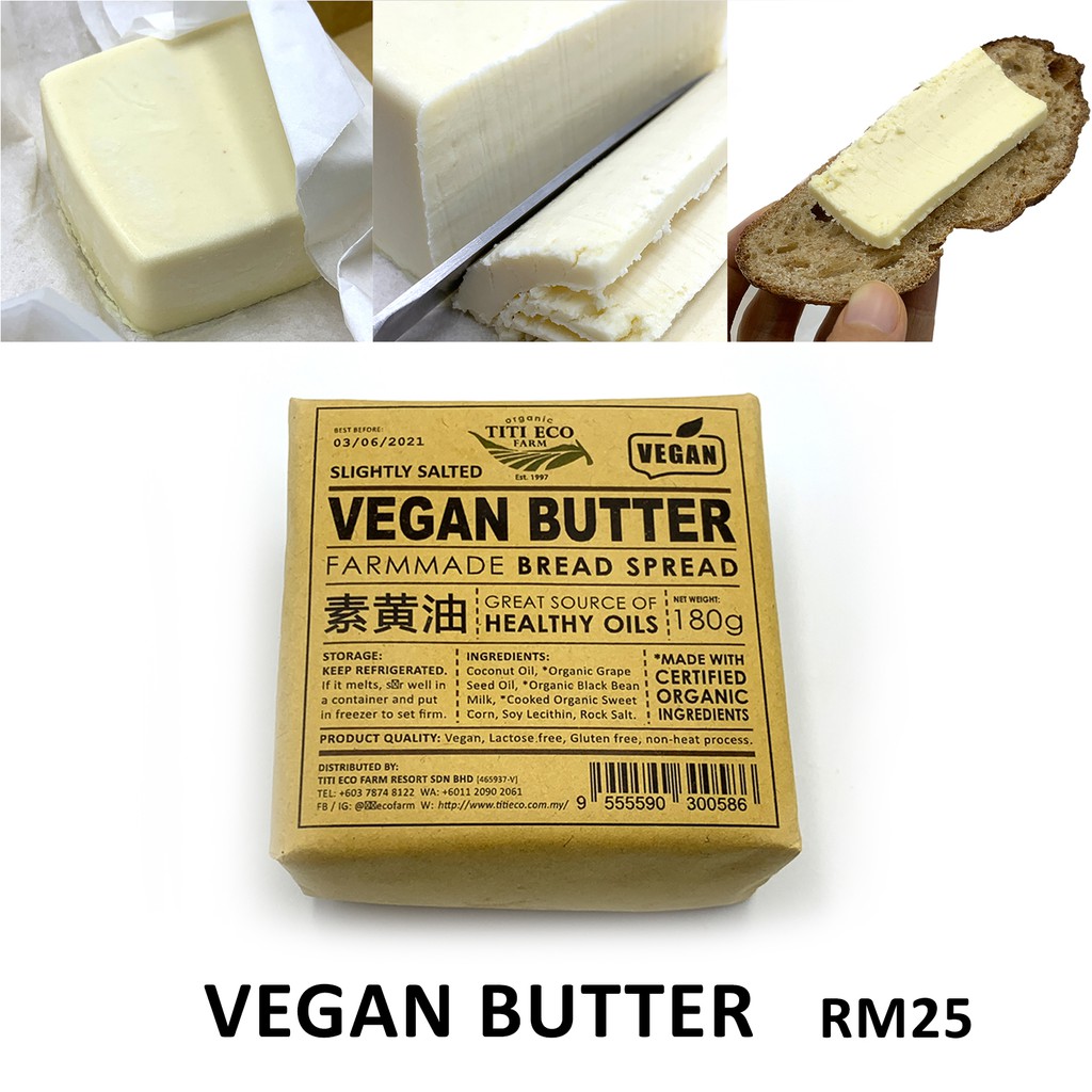 KLANG VALLEY ONLY 】Titi Eco Farm Farmmade Bread Spread Vegan Butter 素黄油