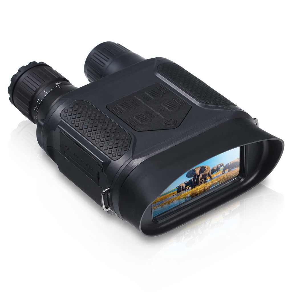 Digital Night Vision Binoculars with Camera Video Replay 400M Dark Viewing Distance Infrared
