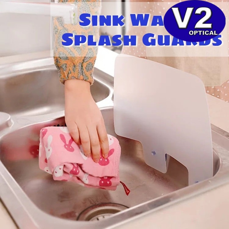 Sink Water Splash Guards Kitchen Sucker Waterproof Screen Dish Fruit
