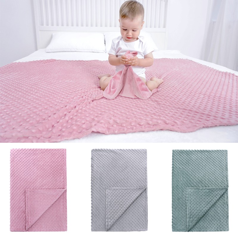 Super Soft Fleece Baby Blanket [Size 78*100cm] Shopee Malaysia