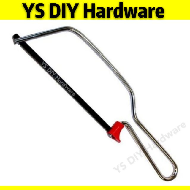 Mini Iron Scroll Coping Hand Saw Hacksaw for DIY Cutting Wood PVC Pipe