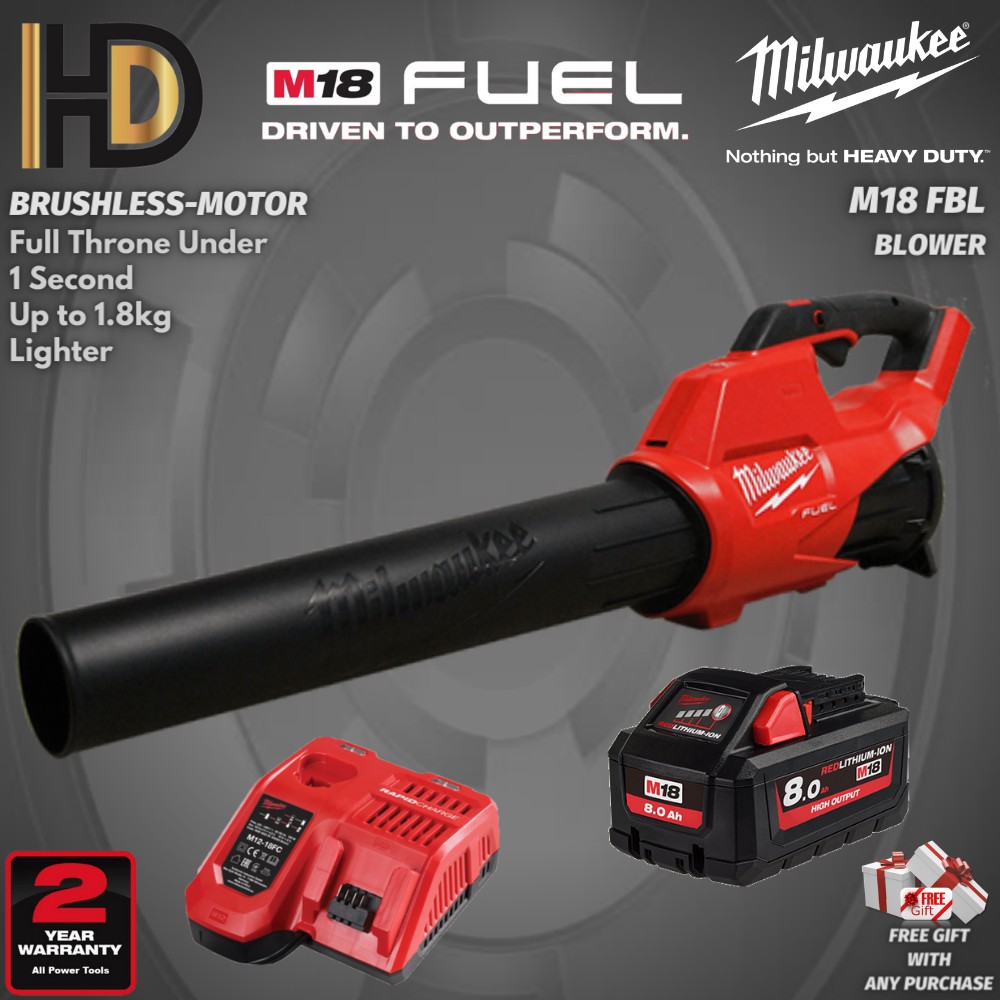 Milwaukee M18 FBL Fuel Blower / Brushless Motor / High Performance Leaf
