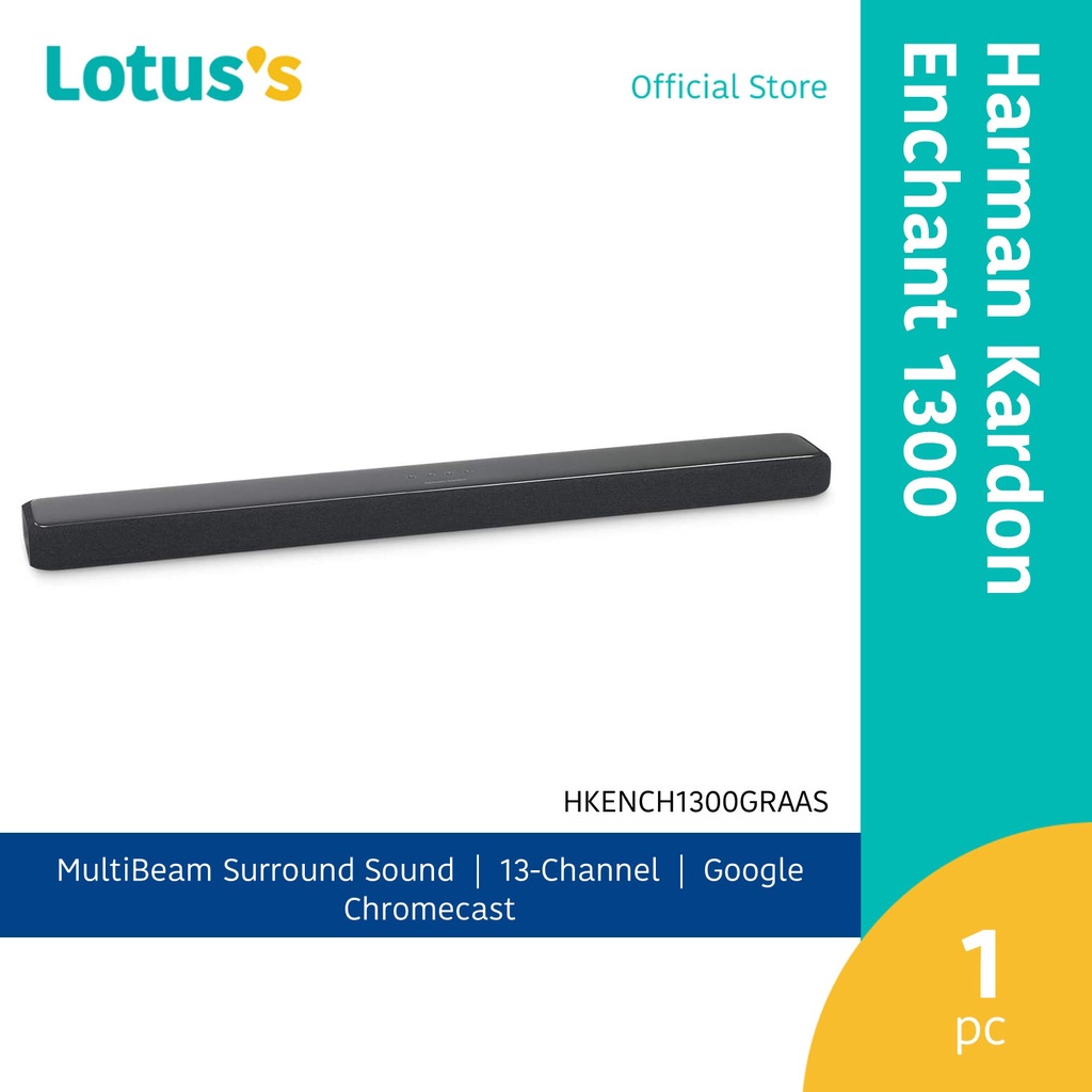 Harman Kardon Enchant 1300 All in One 13Channel Soundbar with MultiBeam Surround Sound Shopee