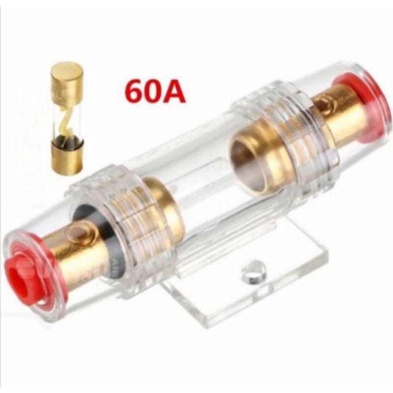 Fuse Holder 60A Car Audio Amplifier Fuse Holder | Shopee Malaysia