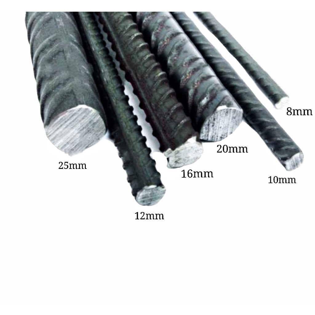 MEGA Y16 X 12MM FULL SPAC STEEL BAR/ BESI BS / HIGH TENSILE DEFORMED