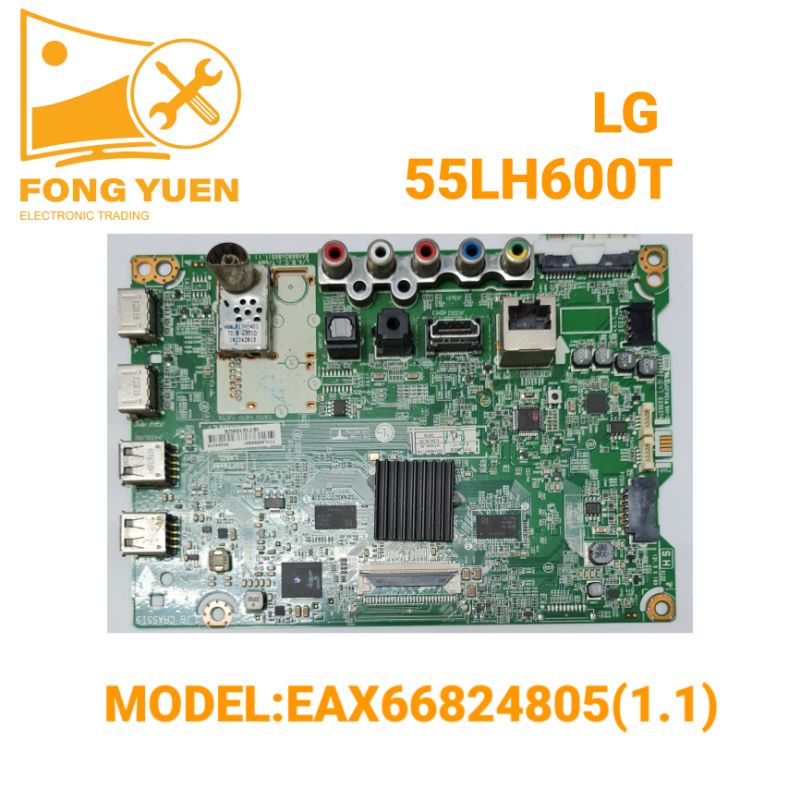 LG TV MAIN BOARD 55LH600TTB Shopee Malaysia