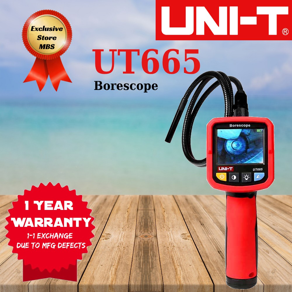 UNIT UT665 Borescope (display Through A Flexible Camera Useful For
