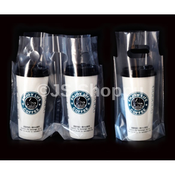 Milk Tea Drink Packing Bag / Packaging Bag / Single & Double Cup