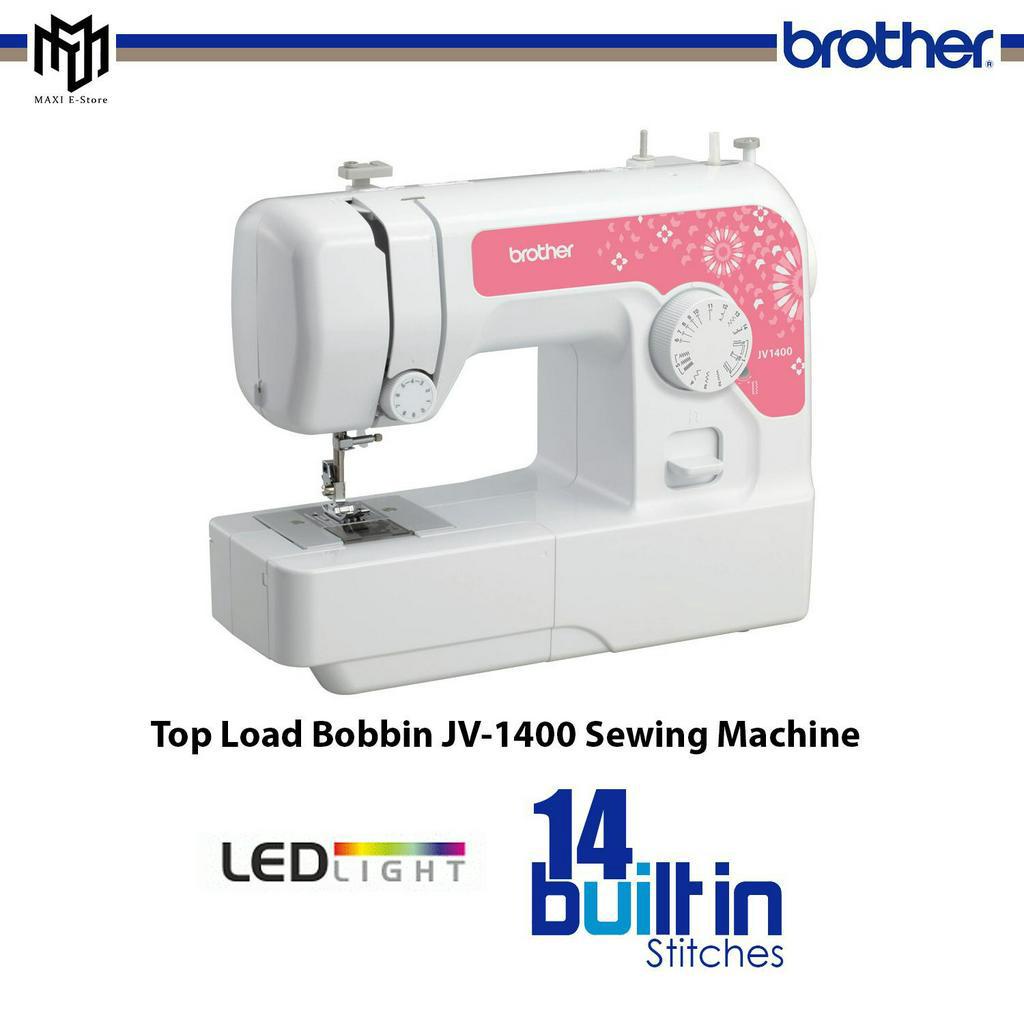 Brother JV1400 Portable Mechanical Sewing Machine 14 Builtin Stitches