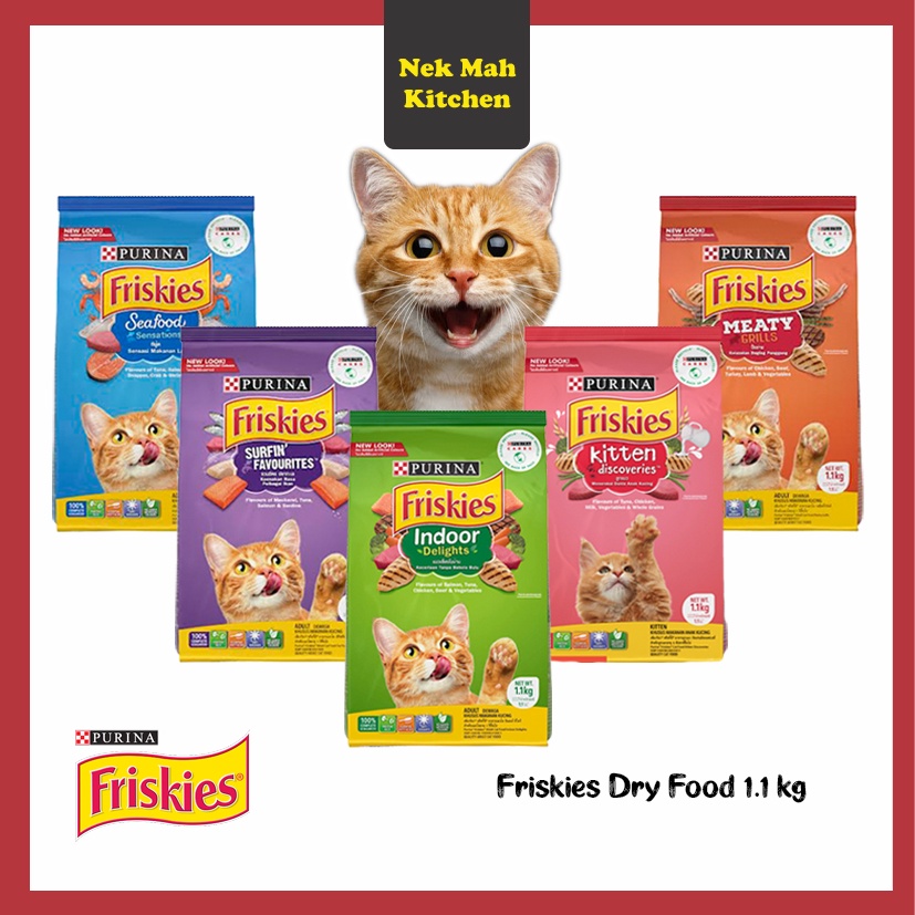 Purina Friskies Dry Cat Food Pack (1kg) Shopee Malaysia