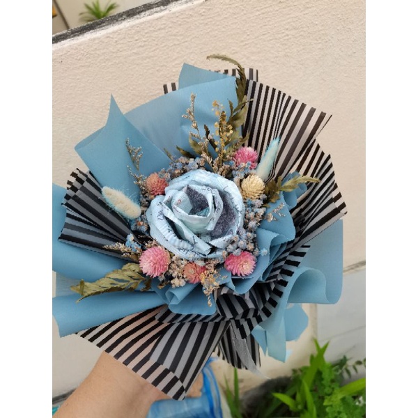 Money Flower Bouquet Flower Gift Anniversary Birthday Valetine's Day