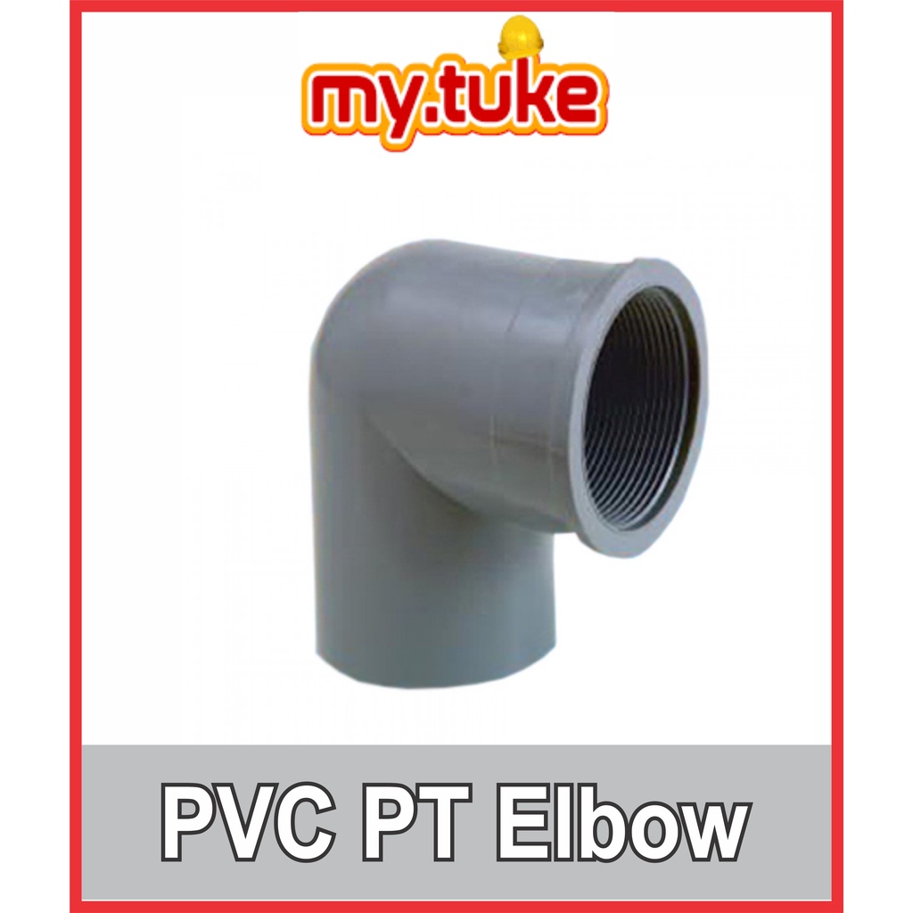 PVC PT Elbow PVC Fitting 15mm40mm Shopee Malaysia
