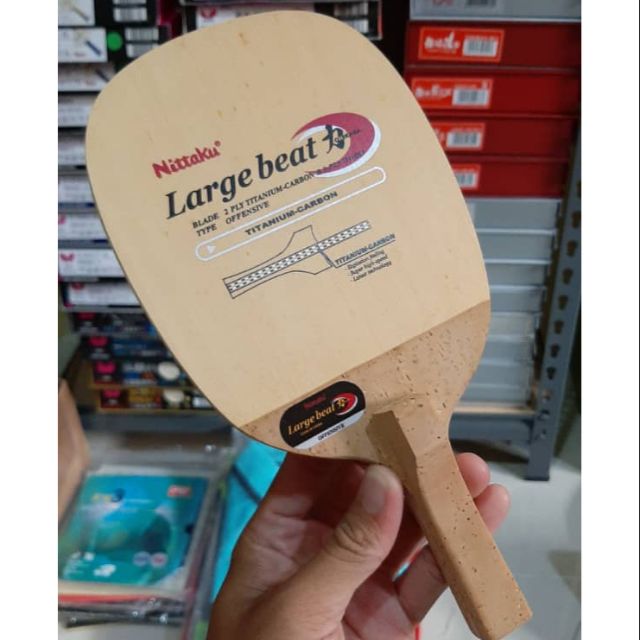Nittaku Large Beat Chikara JPEN table tennis blade Kayu Ping Pong