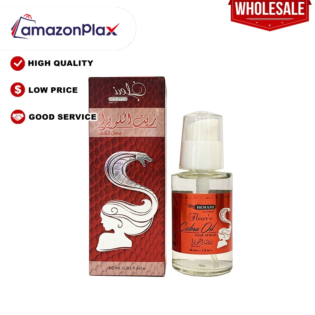 Fleur's By Hemani Cobra Oil Hair Serum 60ml Shopee Malaysia