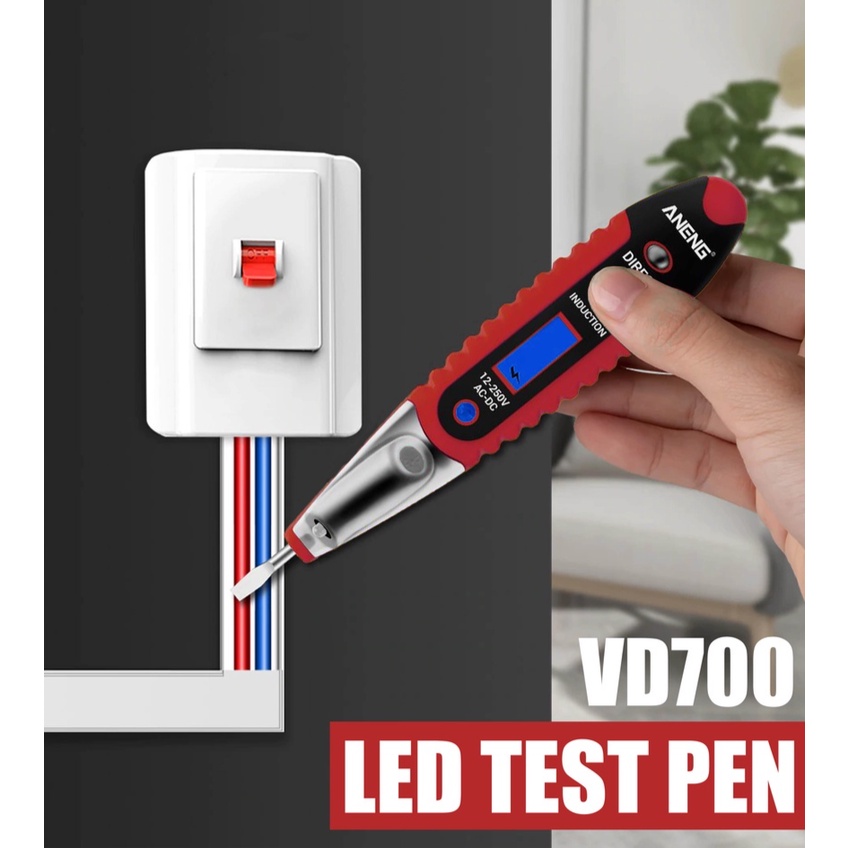 Test Pen Electrical Multifunctional Digital Voltage Detecting