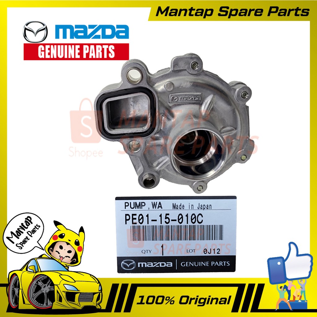 MAZDA GENUINE PARTS WATER PUMP MAZDA 2/3/6 SKYACTIV CX3 CX5 CX8 BIANTEE