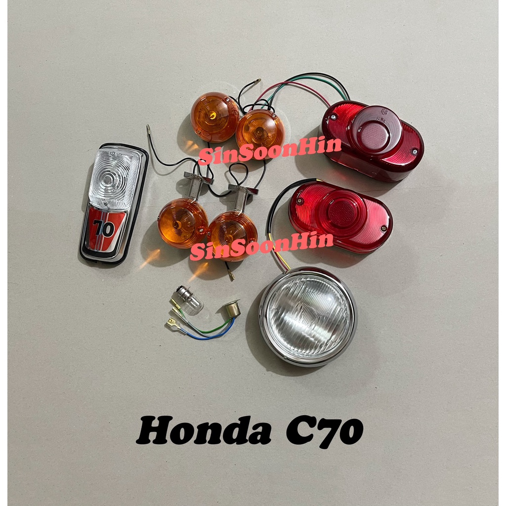 Honda C70 Head Lamp / Front or Rear Signal / Tail Lamp / Position Lamp