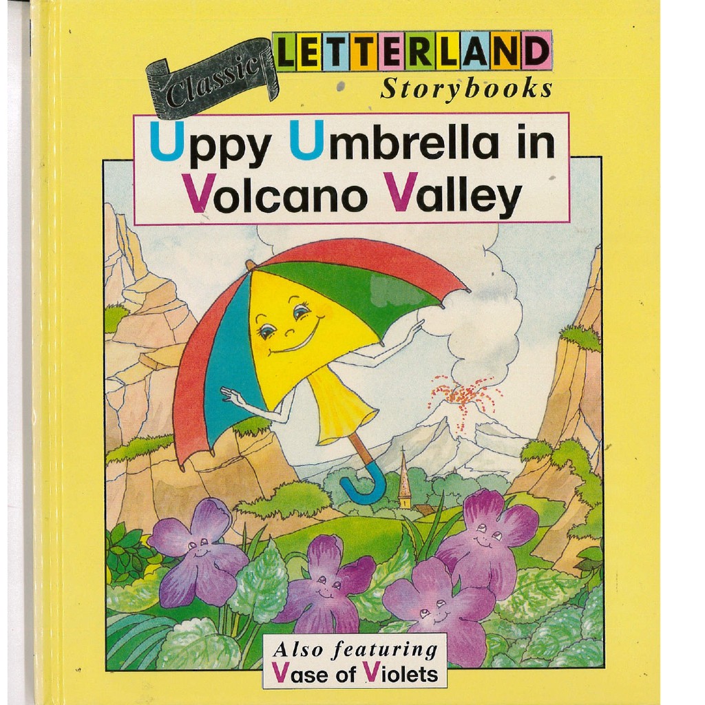 Uppy Umbrella in Volcano Valley Classic Letterland Storybooks