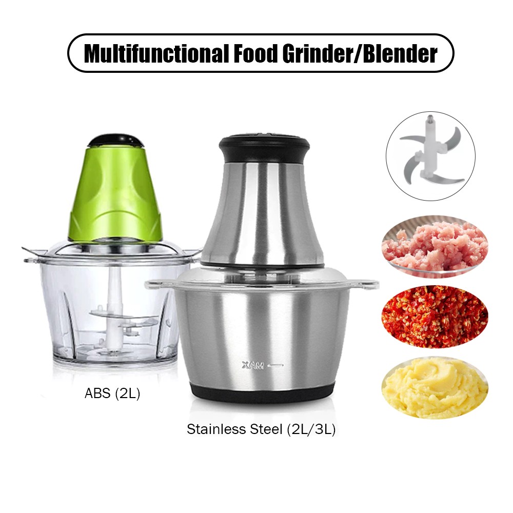 Meat Grinder Multipurpose Mixer Chopper Blender Electric Slicer Kitchen
