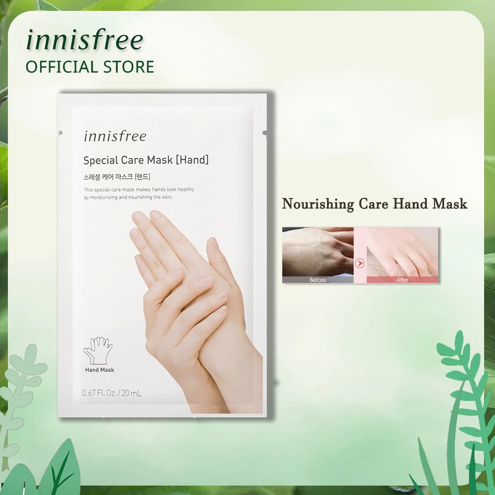 Innisfree Special Care Foot Mask Nourishing Care Hand Mask Shopee