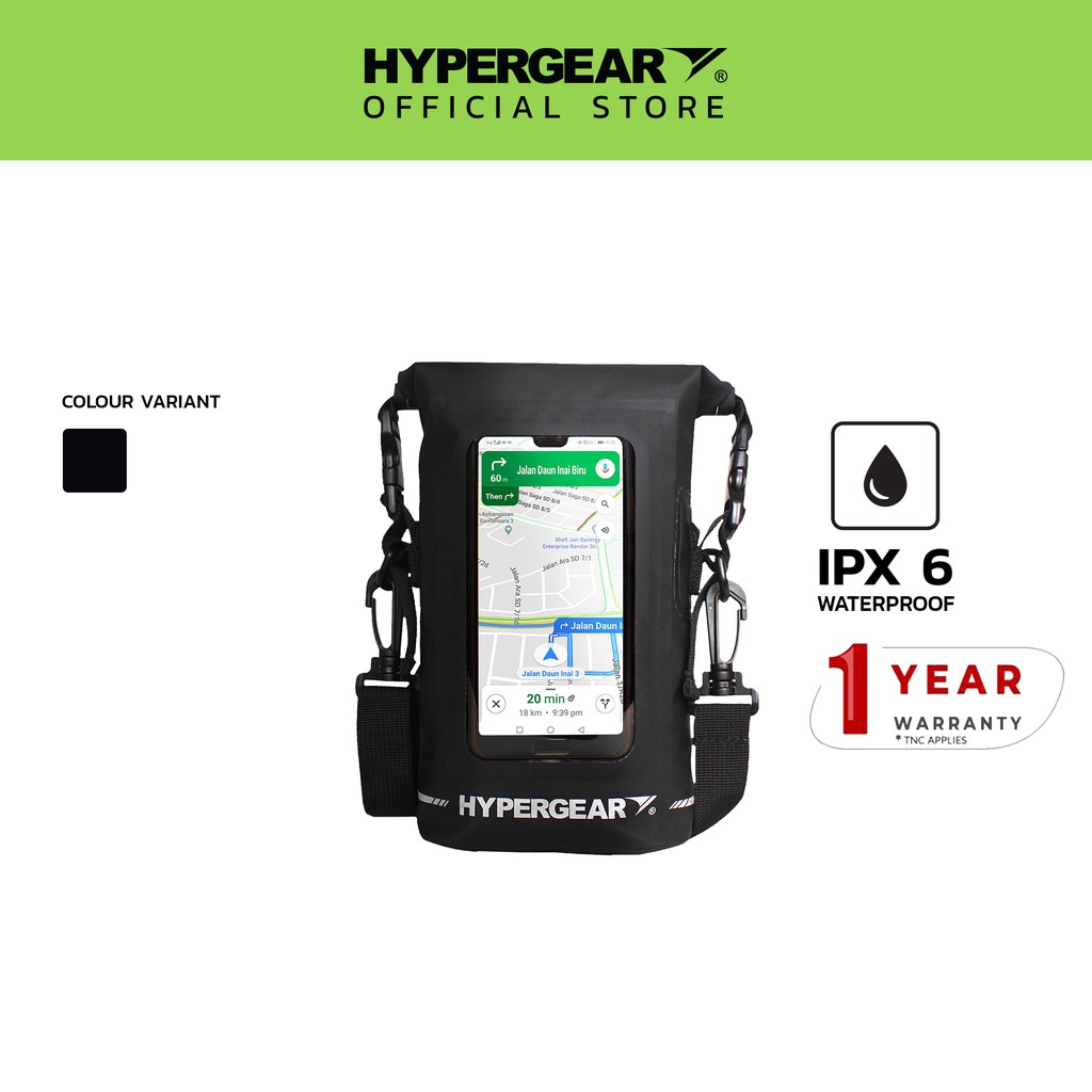 Hypergear Waterproof Durable Phone Pouch Shopee Malaysia