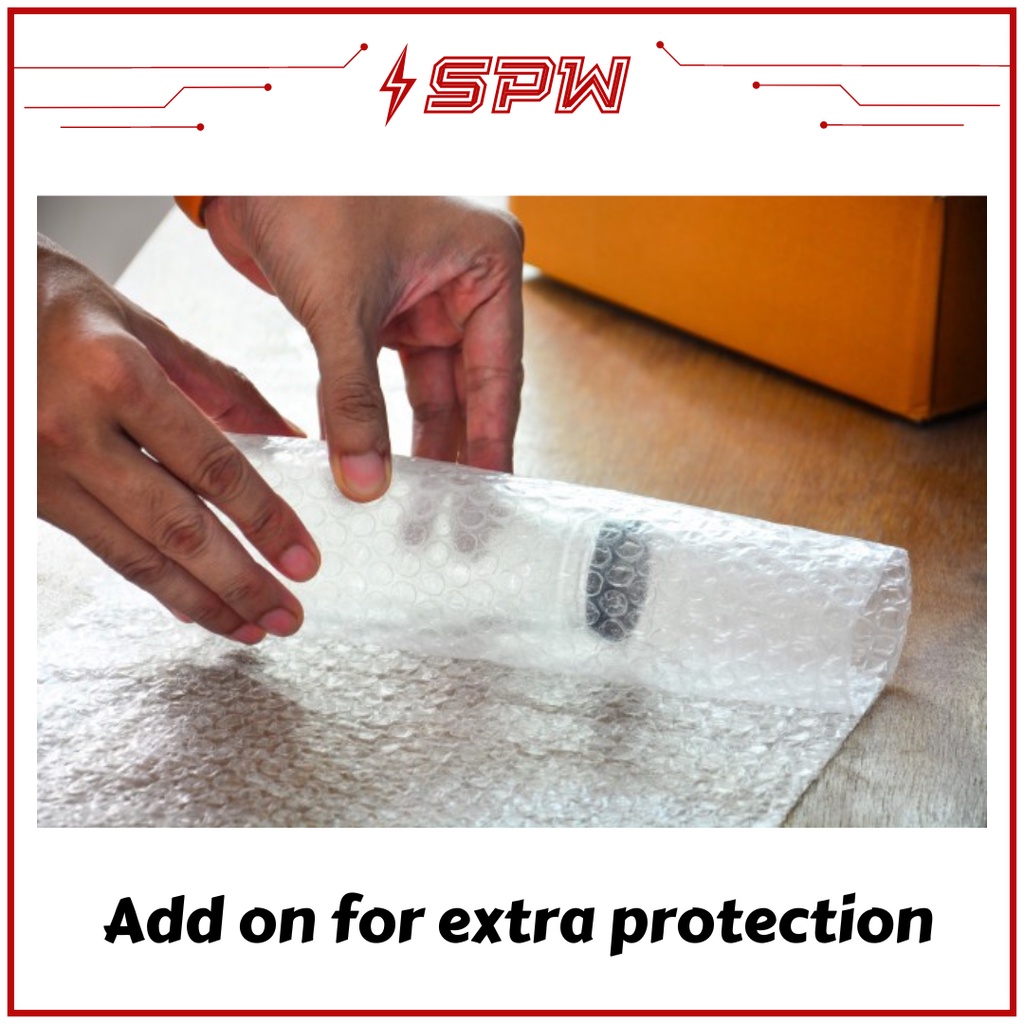 (Add On Only) Bubble/Cardboard (Extra Protection) For Packaging (Bubble