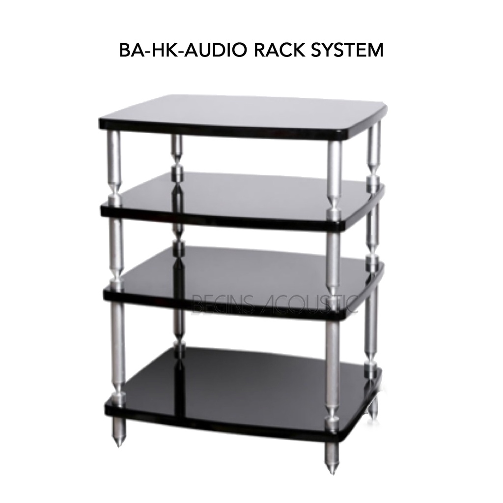 BA HIFI RACK S / HKRack/ AUDIO VISUAL RACK / 4 TIER RACK SYSTEM