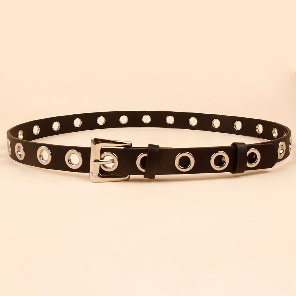 Women Punk Belt PU Leather Belt Female Jeans Belts Fashion Waist Belt