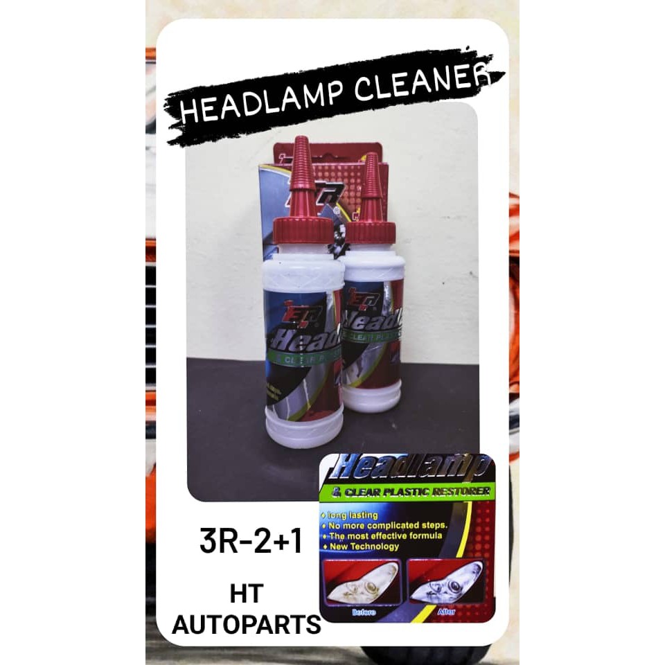 3R2+1 HEADLAMP CLEANER & CLEAR PLASTIC RESTORER Shopee Malaysia