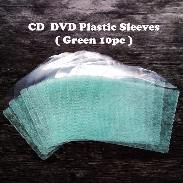 CD / DVD Plastic Sleeves / Plastic Pocket CD Sleeves / Bag Plastic CD