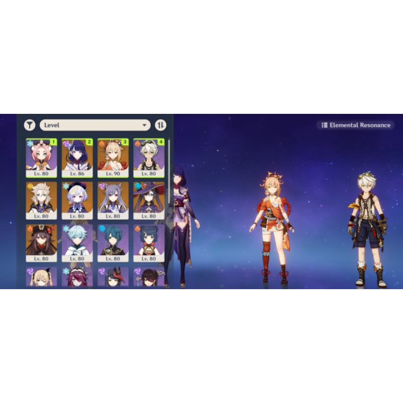 GENSHIN IMPACT HIGH AR ACCOUNT Shopee Malaysia