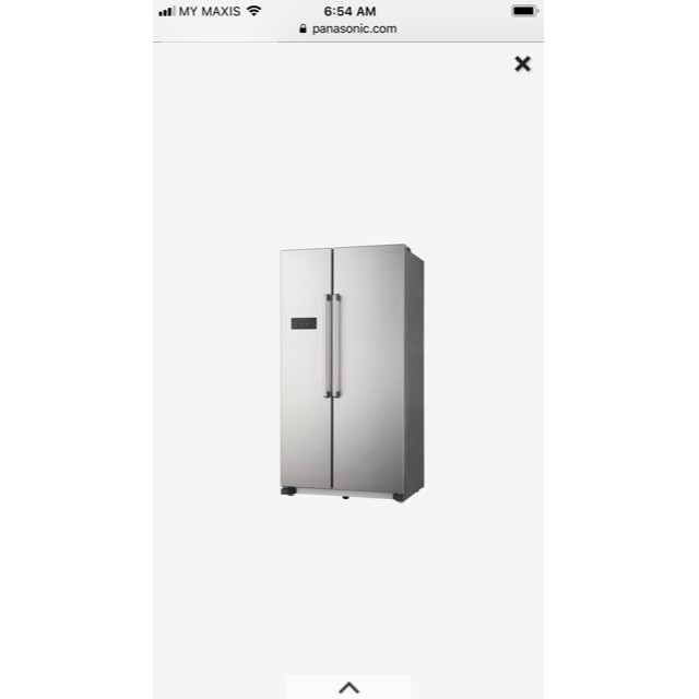 Panasonic side by side door fridge 617 L NRBSGWMY Shopee Malaysia