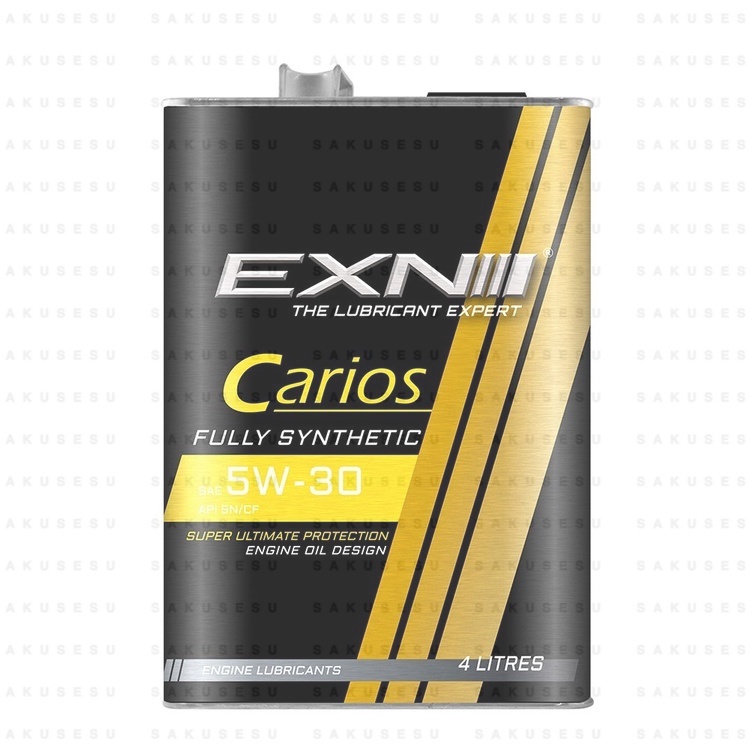 EXN Carios SAE 5W30 PAO & Turbotech Plus Fully Synthetic Engine Oil (1Liter) Shopee Malaysia