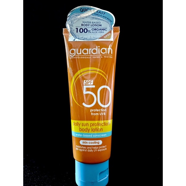 Sunscreen Guardian SPF 50 (100ML) Shopee Malaysia