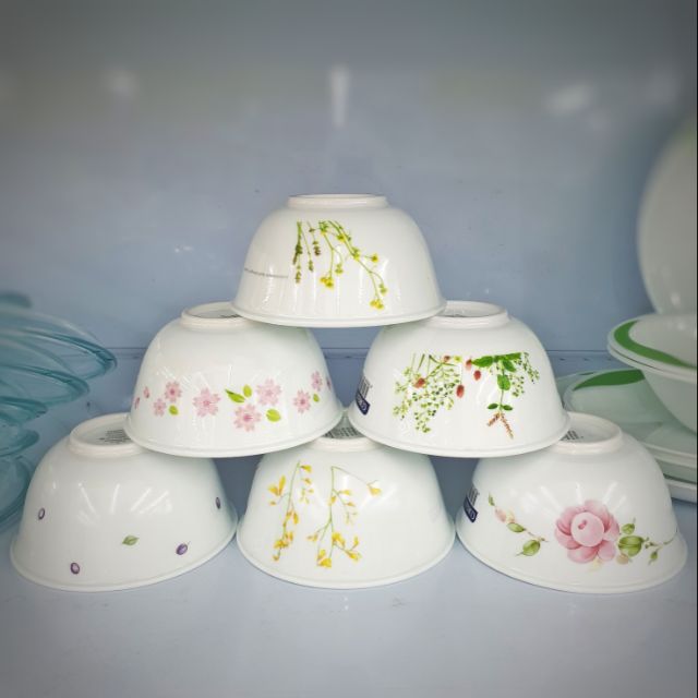 Corelle Footed Rice Bowl 325ml Shopee Malaysia