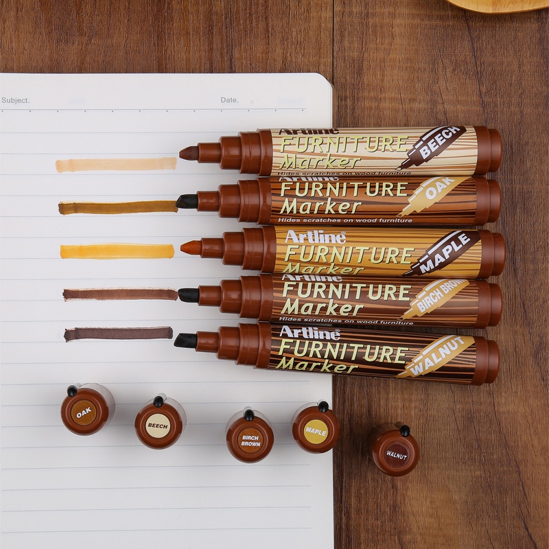 Artline FURNITURE Marker 25mm chisel Black Colour Shopee Malaysia