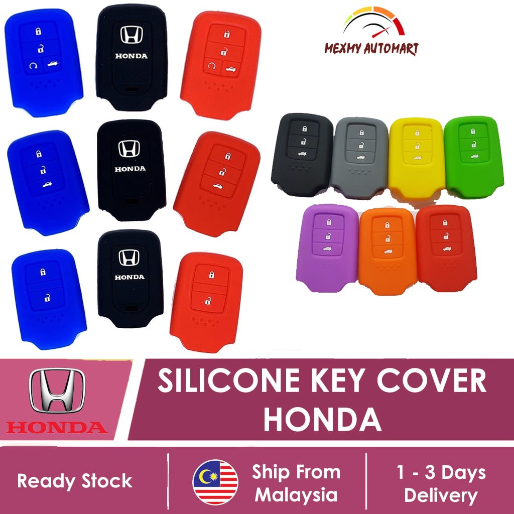 Honda Silicone Key Cover CITY HATCHBACK WRV CIVIC JAZZ CRV ACCORD BRV