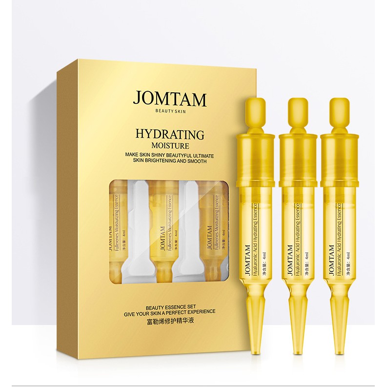 Jomtam Hyaluronic Acid Liquid Water Moisturizing Compact Repair Essence Liquid玖美堂富勒烯玻尿酸润颜精华液