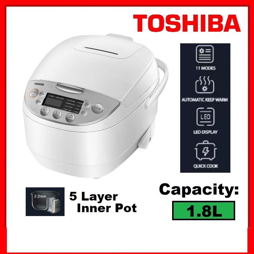 Toshiba RC18DH1NMY Digital Rice Cooker 1.8L with 5 Layer Thick Inner
