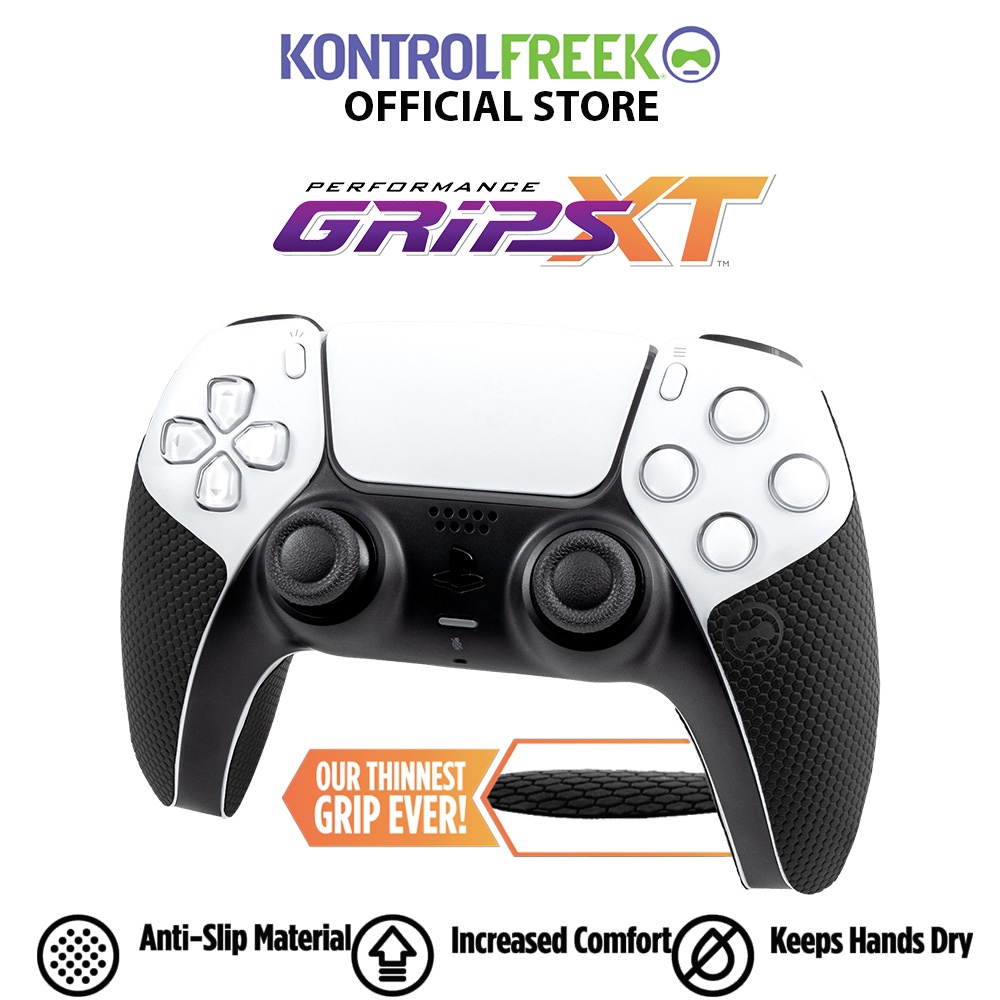KontrolFreek Performance Grips XT ExtraThin For PS5 Controller