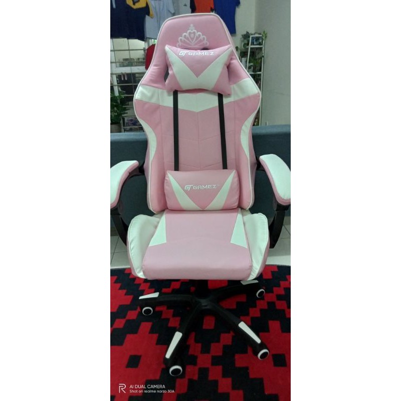 kerusi gaming pink / chair gaming pink Shopee Malaysia
