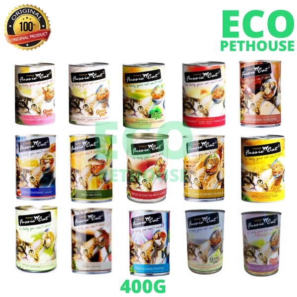 FUSSIE CAT 400G Wet Canned Cat Food Shopee Malaysia