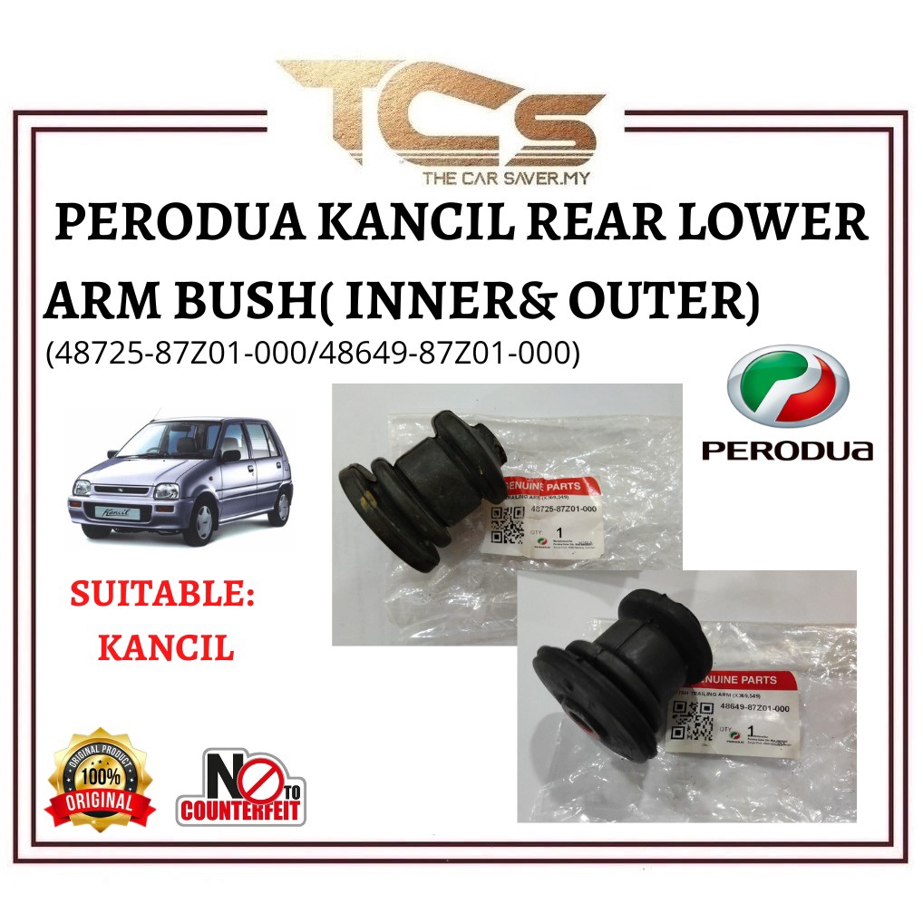 PERODUA Kancil Rear Lower Arm Bush (100 ORIGINAL) Shopee Malaysia